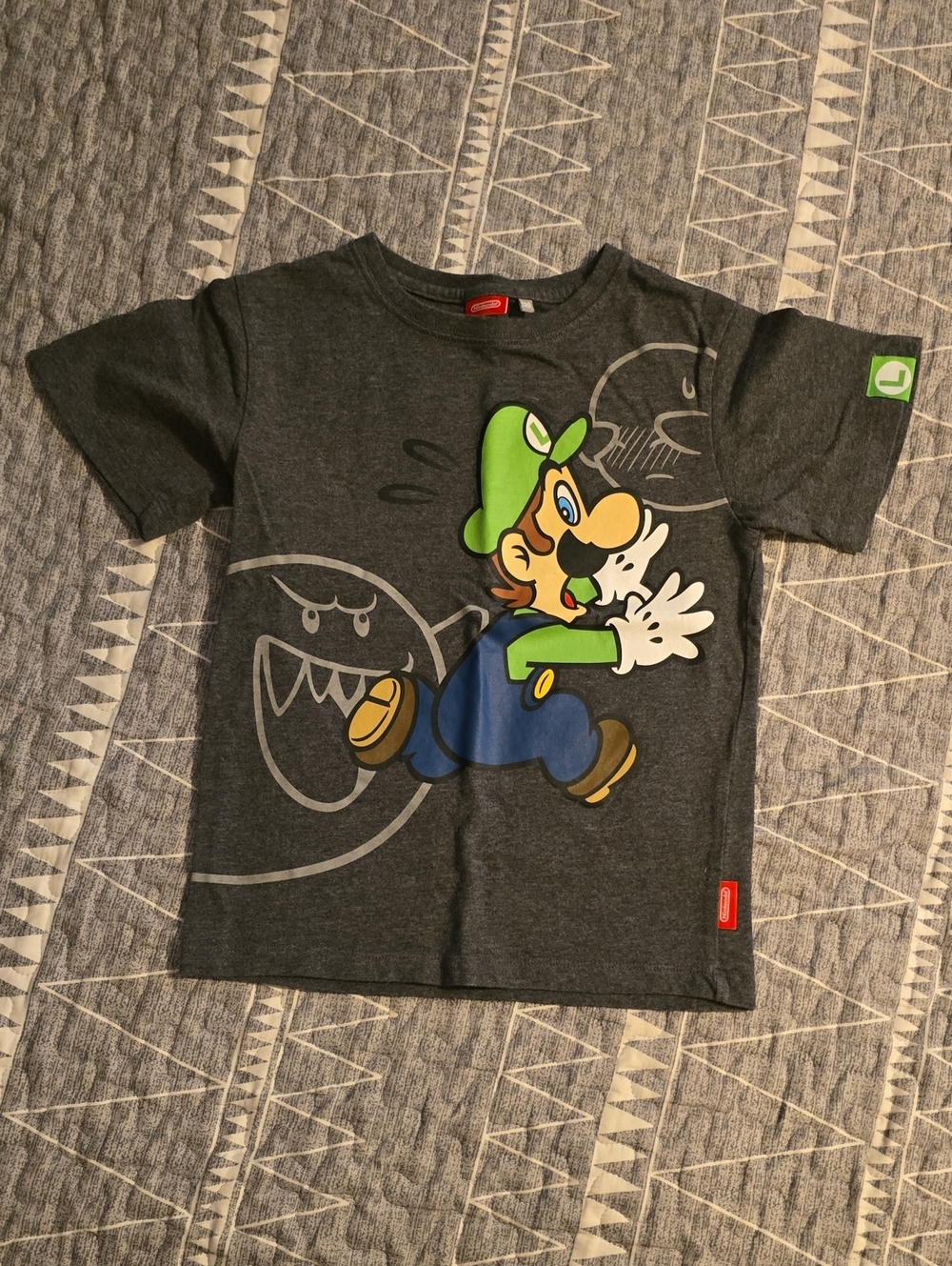 Kids Nintendo World Luigi Short Sleeve Tee - Japan Exclusive